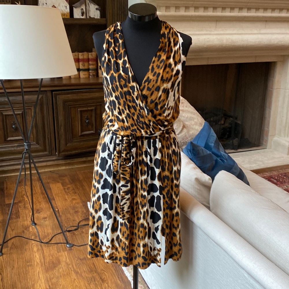 ROBERT RODRIGUEZ medium animal print dress. Worn once.